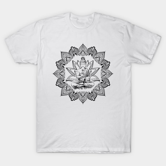 Buddha Aum T-Shirt by NEFT PROJECT